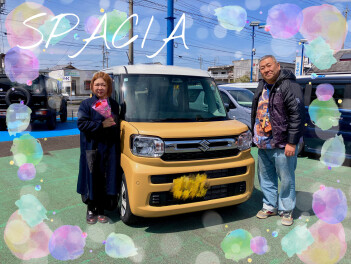 ♡○♡○スペーシアご納車いたしました○♡○♡